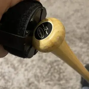 Cricket bat with the Drive Trainer